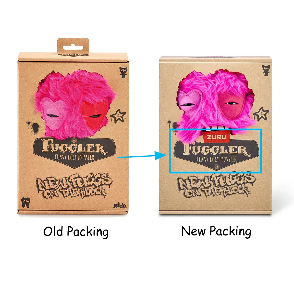 British Fuggler Plush - Glow in Dark & New Series Collection | Wahooly Fuggler Plush Budgie Fuggler Edition and Laboratory Misfits Edition British Brand Funny Ugly Monster Toy