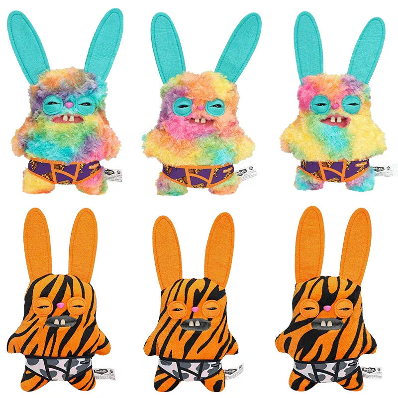 British Fuggler Plush - Glow in Dark & New Series Collection | Wahooly Fuggler Plush Budgie Fuggler Edition and Laboratory Misfits Edition British Brand Funny Ugly Monster Toy