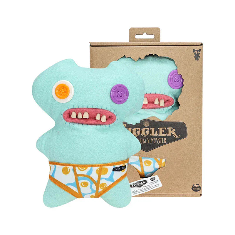 British Fuggler Plush - Glow in Dark & New Series Collection | Wahooly Fuggler Plush Budgie Fuggler Edition and Laboratory Misfits Edition British Brand Funny Ugly Monster Toy
