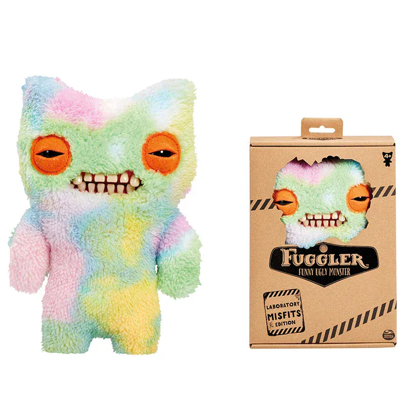 British Fuggler Plush - Glow in Dark & New Series Collection | Wahooly Fuggler Plush Budgie Fuggler Edition and Laboratory Misfits Edition British Brand Funny Ugly Monster Toy
