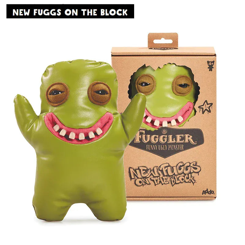 British Fuggler Plush - Glow in Dark & New Series Collection | Wahooly Fuggler Plush Budgie Fuggler Edition and Laboratory Misfits Edition British Brand Funny Ugly Monster Toy