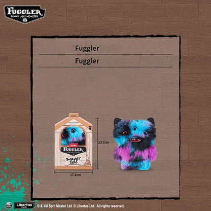 23cm Original Fuggler Plush - Butt Ugly Pets & Festive Series | Wahooly Fuggler Plush Toys Butt Ugly Monster Teeth Pets Series Mr Buttons Golden Retriever Fugg Stuffed Animal Fuggs Peluche Dolls 23CM