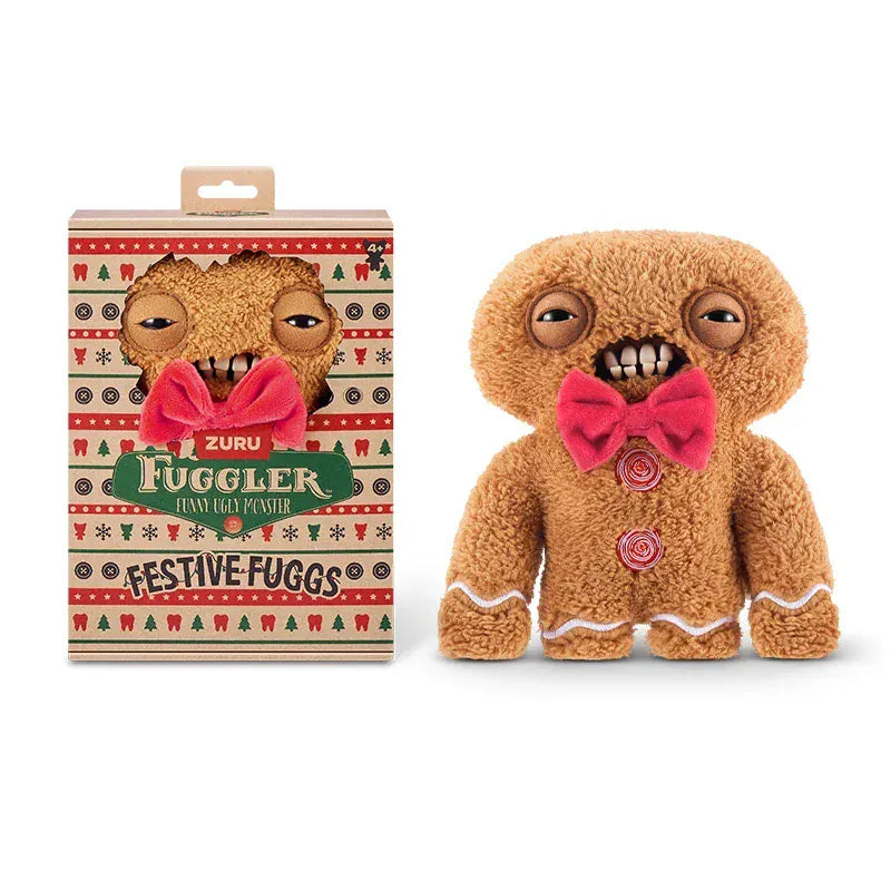 23cm Original Fuggler Plush - Butt Ugly Pets & Festive Series | Wahooly Fuggler Plush Toys Butt Ugly Monster Teeth Pets Series Mr Buttons Golden Retriever Fugg Stuffed Animal Fuggs Peluche Dolls 23CM