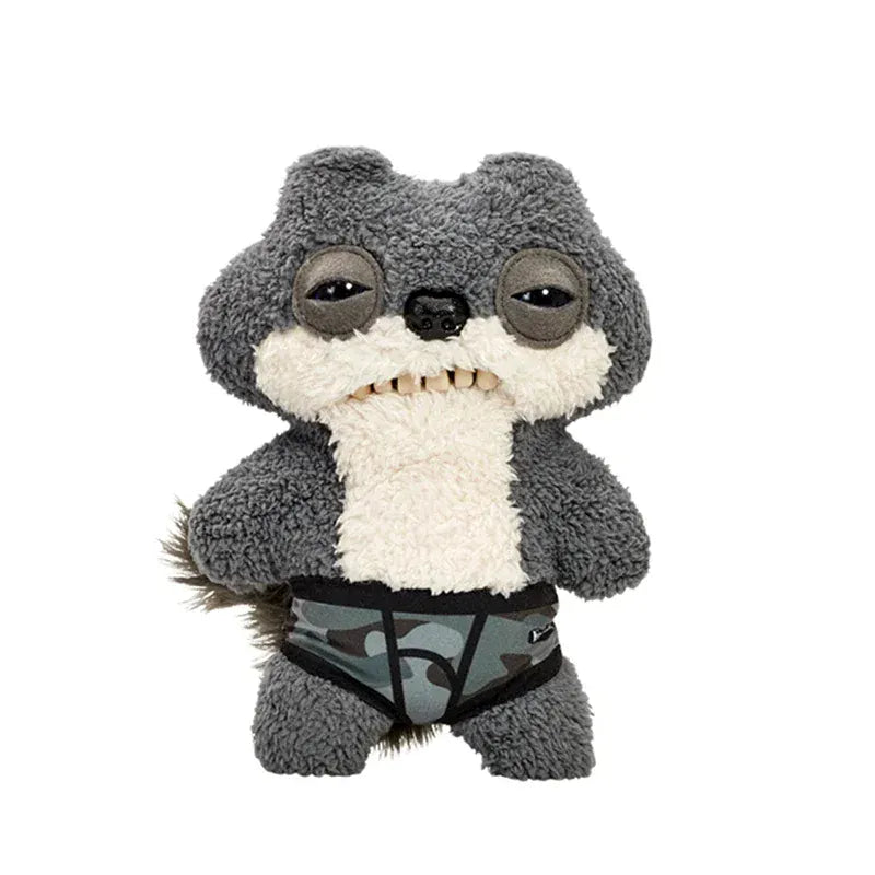 Fuggler Plush Toys - Beach Resort Series Squirm Crazy Rabbit | Wahooly Fuggler Plush Toys Funny Ugly Teeth Monster Beach Resort Series Plushies Squirm Crazy Rabbit Stuffed Peluche Doll Gifts