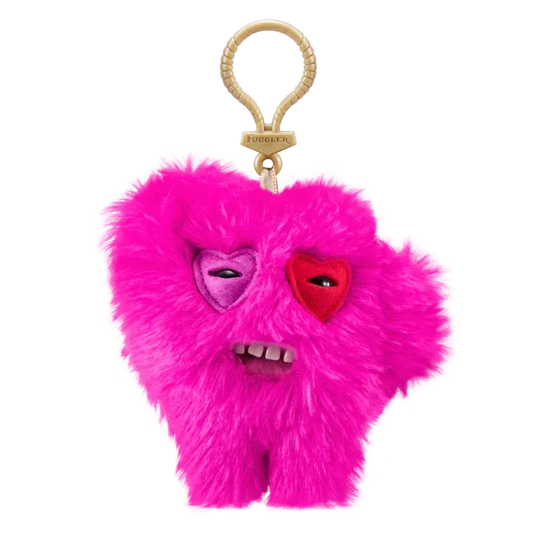 Fuggler Keychain - Plush Monster Keyring Backpack Charm 11cm | Wahooly Fuggler Soft Plush Dolls Keychain Ugly Grin Cute Teeth Monster Pendant Fugg Cartoon Funny Backpack Keyring Accessories Gifts11CM