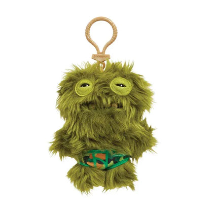 Fuggler Keychain - Plush Monster Keyring Backpack Charm 11cm | Wahooly Fuggler Soft Plush Dolls Keychain Ugly Grin Cute Teeth Monster Pendant Fugg Cartoon Funny Backpack Keyring Accessories Gifts11CM