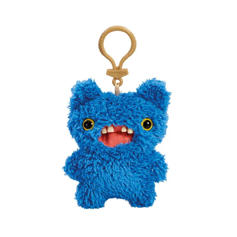 Fuggler Keychain - Plush Monster Keyring Backpack Charm 11cm | Wahooly Fuggler Soft Plush Dolls Keychain Ugly Grin Cute Teeth Monster Pendant Fugg Cartoon Funny Backpack Keyring Accessories Gifts11CM