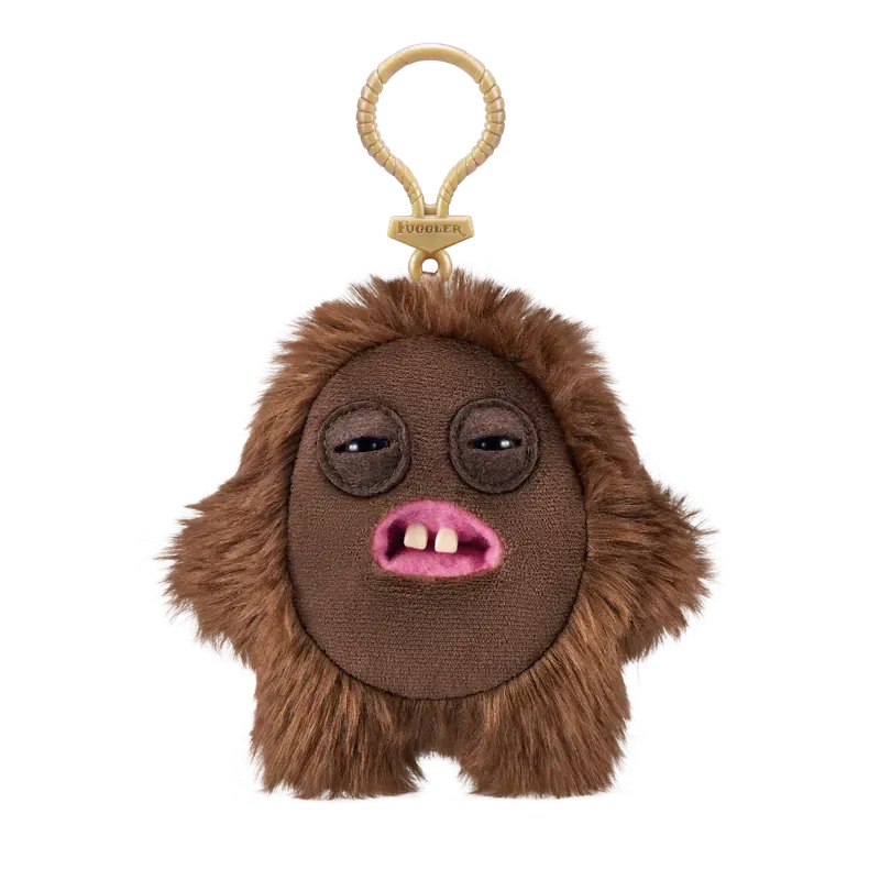 Fuggler Keychain - Plush Monster Keyring Backpack Charm 11cm | Wahooly Fuggler Soft Plush Dolls Keychain Ugly Grin Cute Teeth Monster Pendant Fugg Cartoon Funny Backpack Keyring Accessories Gifts11CM