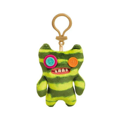 Fuggler Keychain - Plush Monster Keyring Backpack Charm 11cm | Wahooly Fuggler Soft Plush Dolls Keychain Ugly Grin Cute Teeth Monster Pendant Fugg Cartoon Funny Backpack Keyring Accessories Gifts11CM