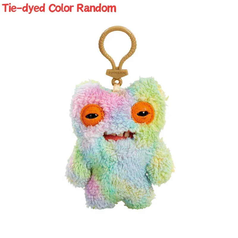 Fuggler Keychain - Plush Monster Keyring Backpack Charm 11cm | Wahooly Fuggler Soft Plush Dolls Keychain Ugly Grin Cute Teeth Monster Pendant Fugg Cartoon Funny Backpack Keyring Accessories Gifts11CM
