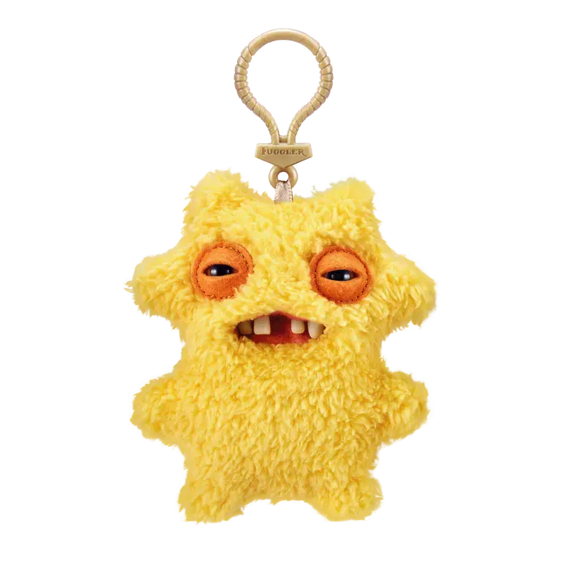 Fuggler Keychain - Plush Monster Keyring Backpack Charm 11cm | Wahooly Fuggler Soft Plush Dolls Keychain Ugly Grin Cute Teeth Monster Pendant Fugg Cartoon Funny Backpack Keyring Accessories Gifts11CM