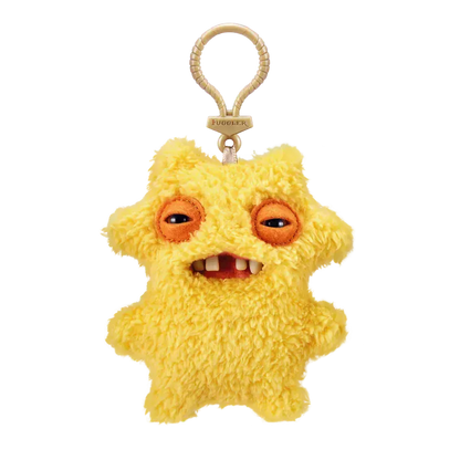 Fuggler Keychain - Plush Monster Keyring Backpack Charm 11cm | Wahooly Fuggler Soft Plush Dolls Keychain Ugly Grin Cute Teeth Monster Pendant Fugg Cartoon Funny Backpack Keyring Accessories Gifts11CM