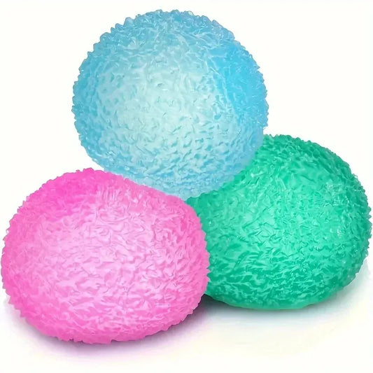 Fun Multicolor Ice Ball Squeeze Toy, Soft Pop & Pinch Sensory Fidget for Stress Relief, Cute Halloween Christmas Gift Fun Multicolor Ice Ball Squeeze Toy, Soft Pop & Pinch Sensory Fidget for Stress Relief, Cute Halloween Christmas Gift