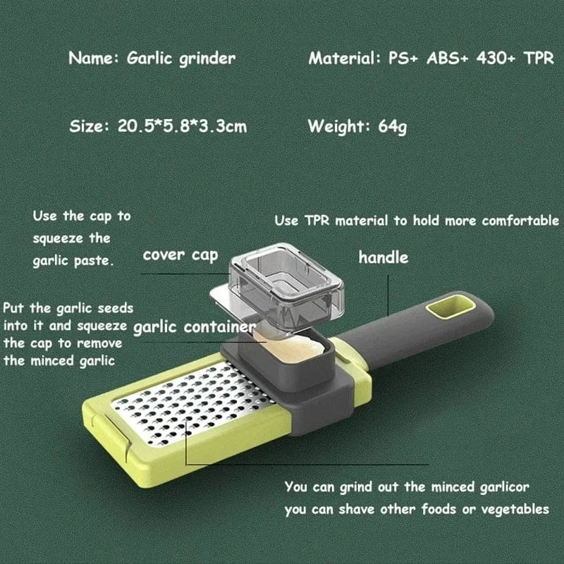 Garlic Grater Planer Slicer Chopper Garlic Grater Planer Slicer Chopper