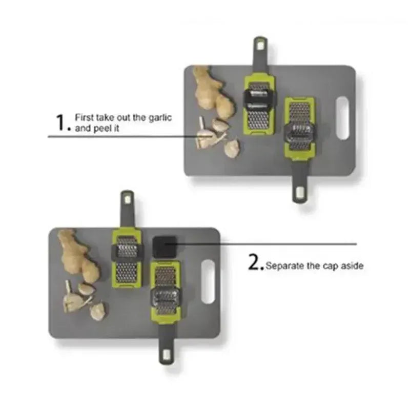 Garlic Grater Planer Slicer Chopper Garlic Grater Planer Slicer Chopper
