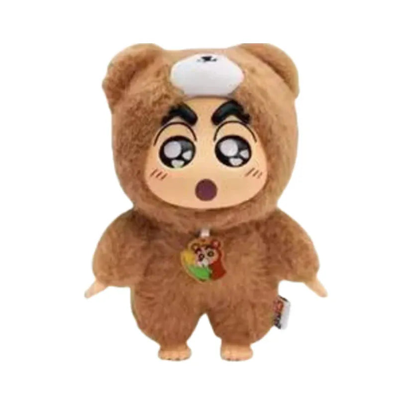 Genuine Crayon Shinchan Fantasy Forest blind box, plush toys of pandas, rabbits, and frogs, trendy gifts Genuine Crayon Shinchan Fantasy Forest blind box, plush toys of pandas, rabbits, and frogs, trendy gifts