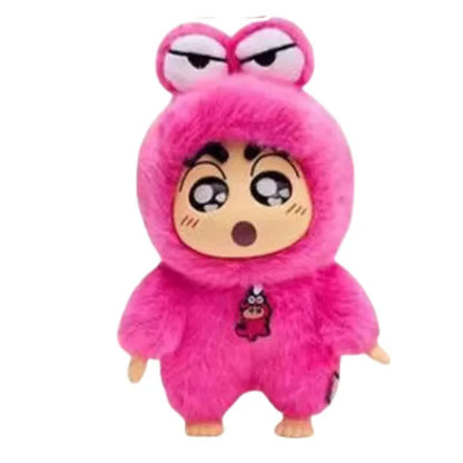 Genuine Crayon Shinchan Fantasy Forest blind box, plush toys of pandas, rabbits, and frogs, trendy gifts Genuine Crayon Shinchan Fantasy Forest blind box, plush toys of pandas, rabbits, and frogs, trendy gifts