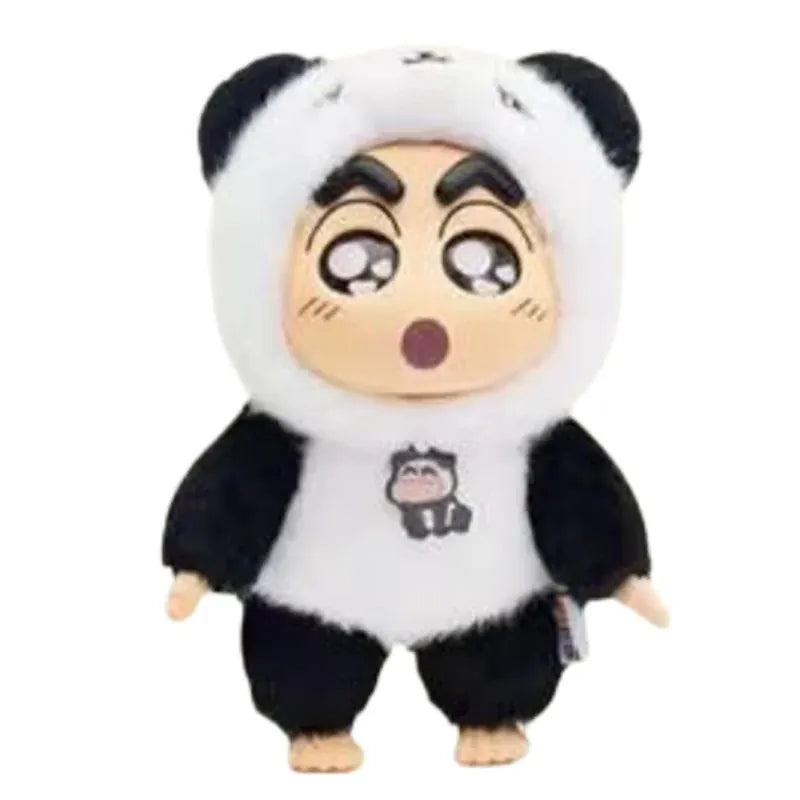 Genuine Crayon Shinchan Fantasy Forest blind box, plush toys of pandas, rabbits, and frogs, trendy gifts Genuine Crayon Shinchan Fantasy Forest blind box, plush toys of pandas, rabbits, and frogs, trendy gifts