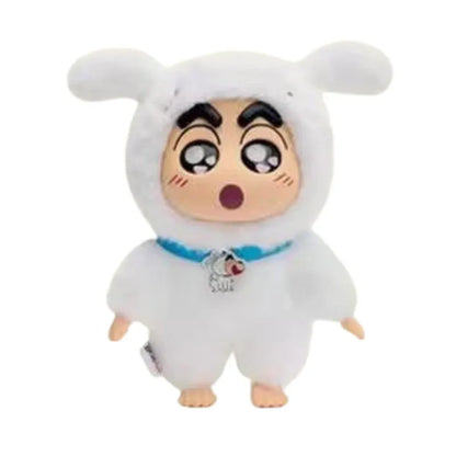 Genuine Crayon Shinchan Fantasy Forest blind box, plush toys of pandas, rabbits, and frogs, trendy gifts Genuine Crayon Shinchan Fantasy Forest blind box, plush toys of pandas, rabbits, and frogs, trendy gifts