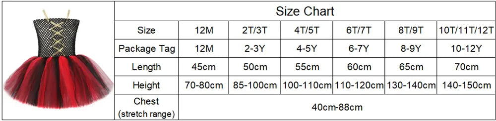 Girls Pirate Costume Kids Halloween Carnival Party Dress Up Clothes Black Red Toddler Girls Pirates Tulle Princess Tutu Dress Girls Pirate Costume Kids Halloween Carnival Party Dress Up Clothes Black Red Toddler Girls Pirates Tulle Princess Tutu Dress