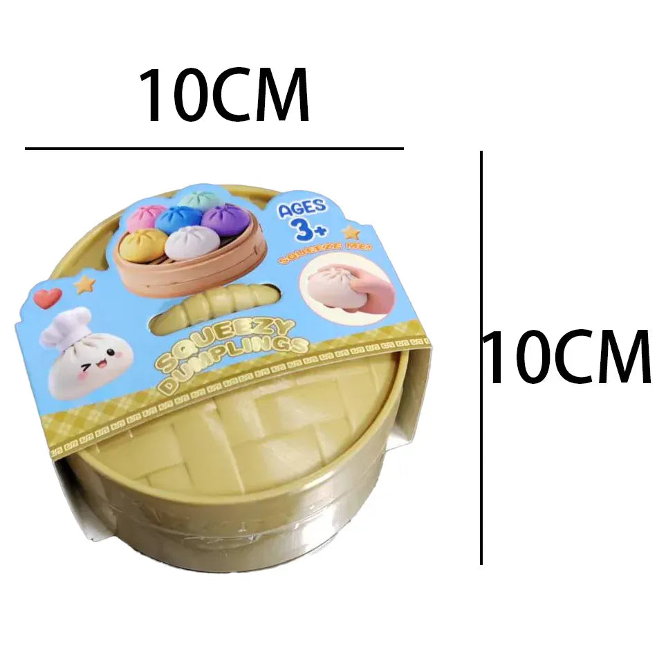 Glitter Dumpling Squishy Mystery Box | Fidget & Stress Relief Squeeze Toy Glitter Dumpling Squishy Toy — Mystery Box Fidget & Stress Relief Squeeze Ball