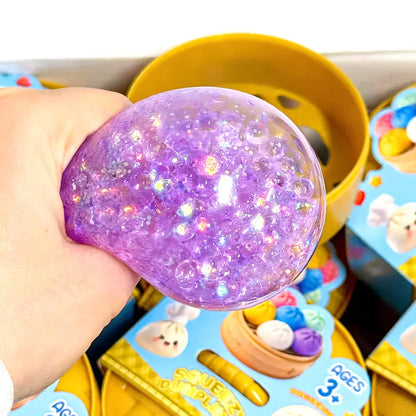 Glitter Dumpling Squishy Mystery Box | Fidget & Stress Relief Squeeze Toy Glitter Dumpling Squishy Toy — Mystery Box Fidget & Stress Relief Squeeze Ball