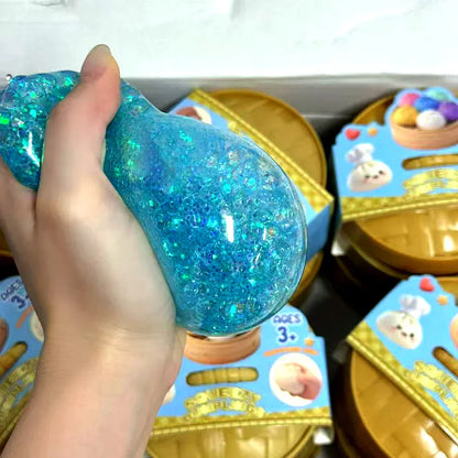 Glitter Dumpling Squishy Mystery Box | Fidget & Stress Relief Squeeze Toy Glitter Dumpling Squishy Toy — Mystery Box Fidget & Stress Relief Squeeze Ball