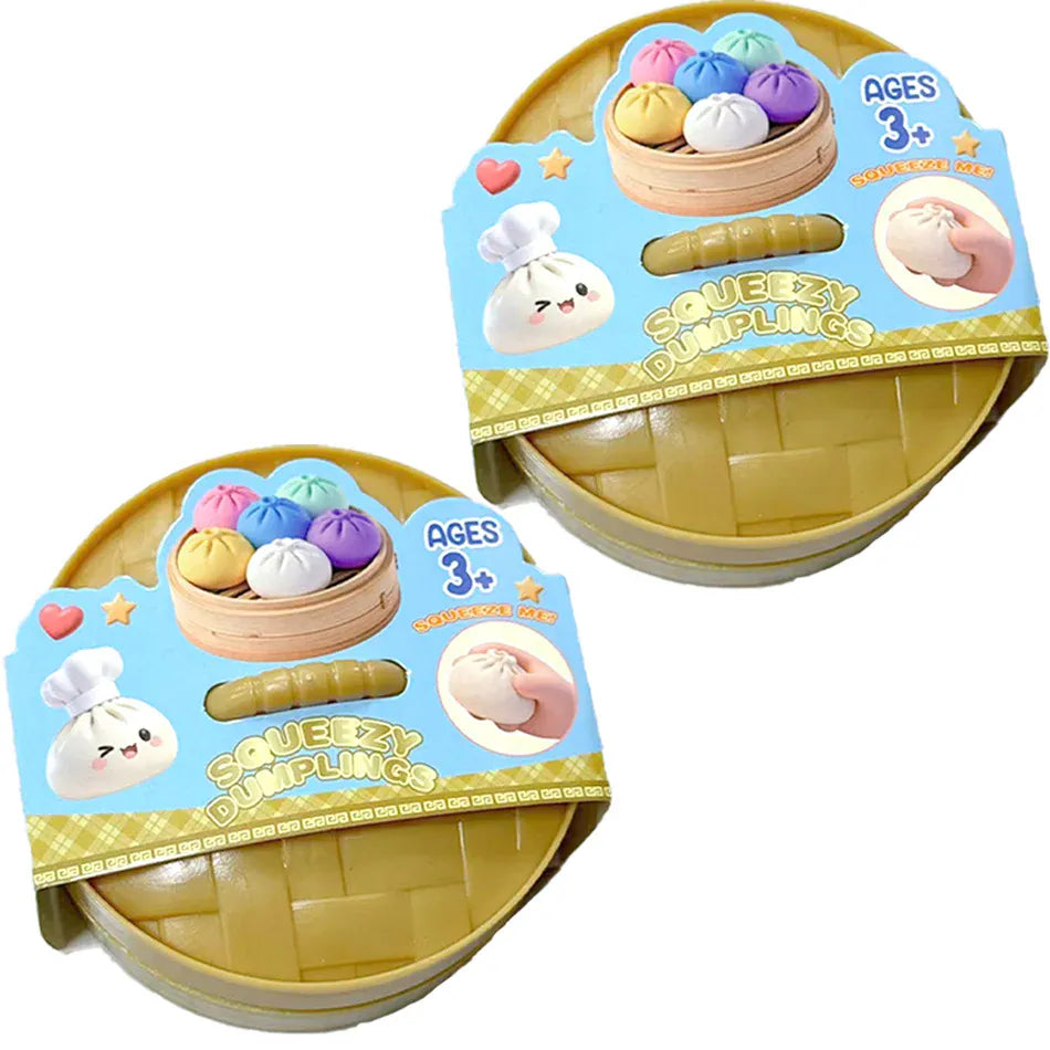 Glitter Dumpling Squishy Mystery Box | Fidget & Stress Relief Squeeze Toy Glitter Dumpling Squishy Toy — Mystery Box Fidget & Stress Relief Squeeze Ball
