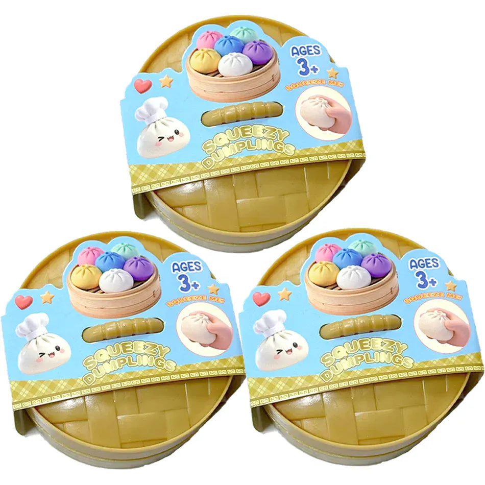 Glitter Dumpling Squishy Mystery Box | Fidget & Stress Relief Squeeze Toy Glitter Dumpling Squishy Toy — Mystery Box Fidget & Stress Relief Squeeze Ball