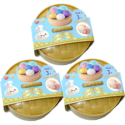 Glitter Dumpling Squishy Mystery Box | Fidget & Stress Relief Squeeze Toy Glitter Dumpling Squishy Toy — Mystery Box Fidget & Stress Relief Squeeze Ball