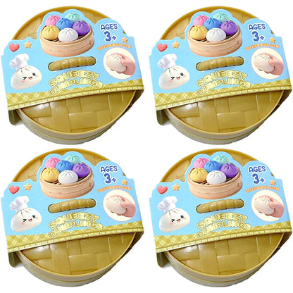 Glitter Dumpling Squishy Mystery Box | Fidget & Stress Relief Squeeze Toy Glitter Dumpling Squishy Toy — Mystery Box Fidget & Stress Relief Squeeze Ball