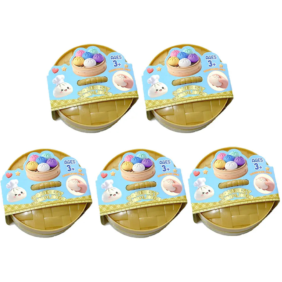 Glitter Dumpling Squishy Mystery Box | Fidget & Stress Relief Squeeze Toy Glitter Dumpling Squishy Toy — Mystery Box Fidget & Stress Relief Squeeze Ball