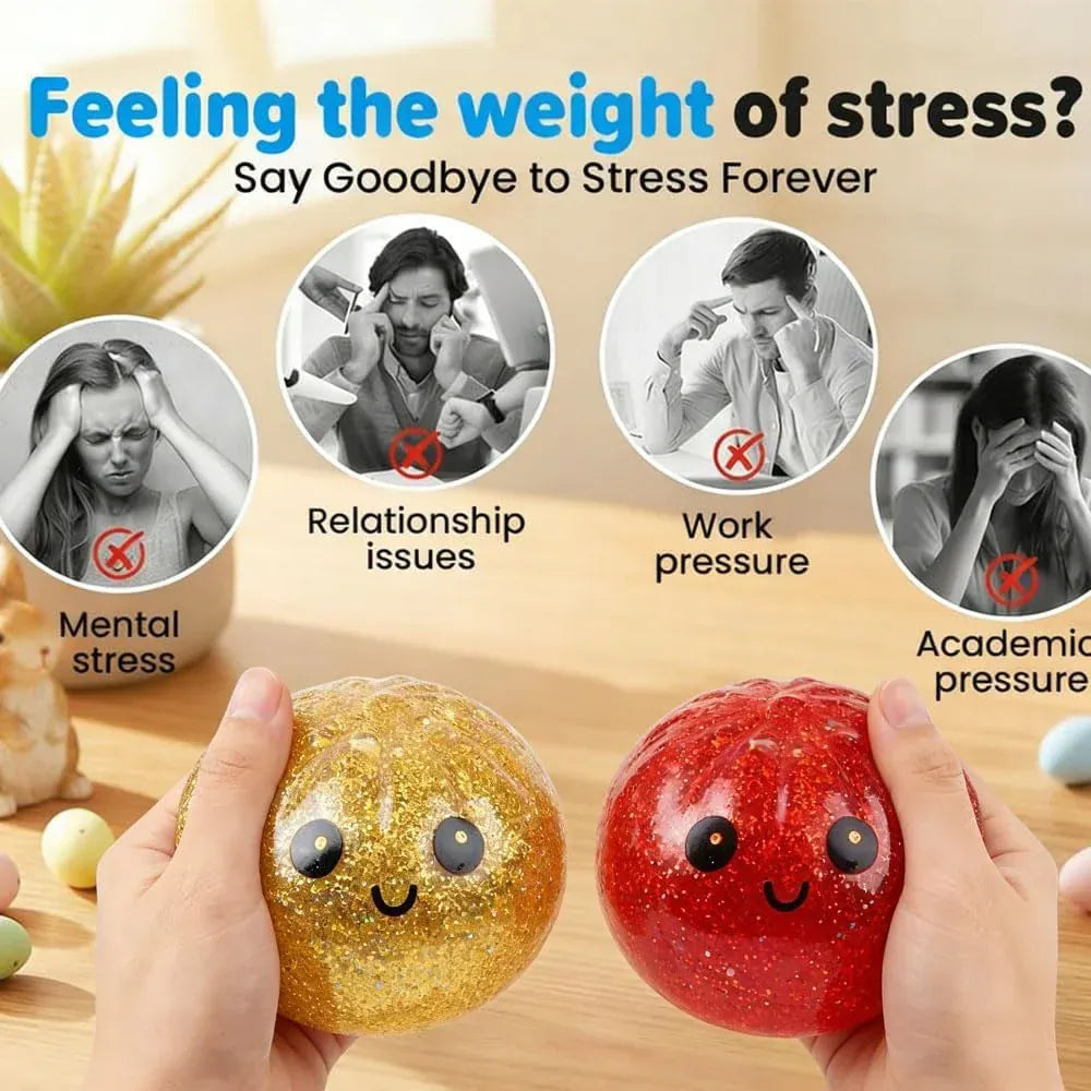 Glitter Dumpling Squishy with Steamer Box | Stress Relief Desk Toy Glitter Dumpling Squishy with Steamer Box – Stress Relief Desk Toy
