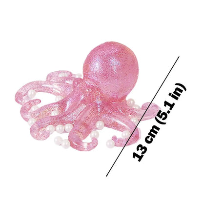 Glitter Octopus Squishy Toy | Slow-Rise Fidget Stress Ball for Kids & Adults Glitter Octopus Squishy Toy — Slow-Rise Fidget Stress Ball for Kids & Adults