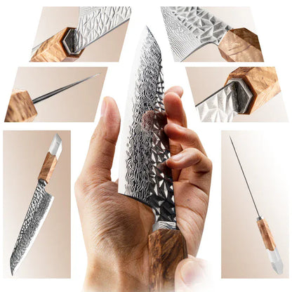 Grandsharp 8 Inch Chef Knife 67 Layers damascus Steel AUS-10 Kitchen Knife Vegetables Fruit Slicer kiritsuke Knives Cooking Tool Grandsharp 8 Inch Chef Knife 67 Layers damascus Steel AUS-10 Kitchen Knife Vegetables Fruit Slicer kiritsuke Knives Cooking Tool