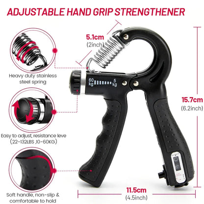 Grip Strength Trainer Kit 1-6 Pack Hand Grip Strengthener for Muscle Building and Injury Recover hand rehabilitation training Grip Strength Trainer Kit 1-6 Pack Hand Grip Strengthener for Muscle Building and Injury Recover hand rehabilitation training