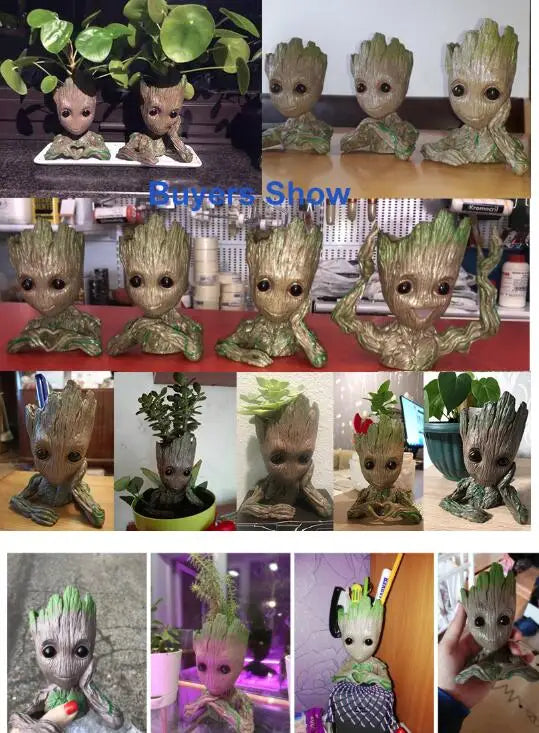 Groot Tree Flowerpot Action Figures Model Toys Groot Tree Flowerpot Action Figures Model Toys