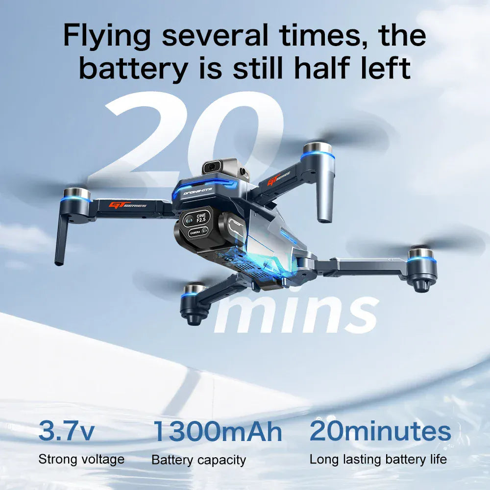 GT8 Brushless Drone 4K/6K/8K Camera - Obstacle Avoidance & Screen Controller GT8 Drone 6K /8K HD Camera Obstacle Avoidance Aerial Photography Brushless Drone with Screen Foldable RC Drone four-axis Drone