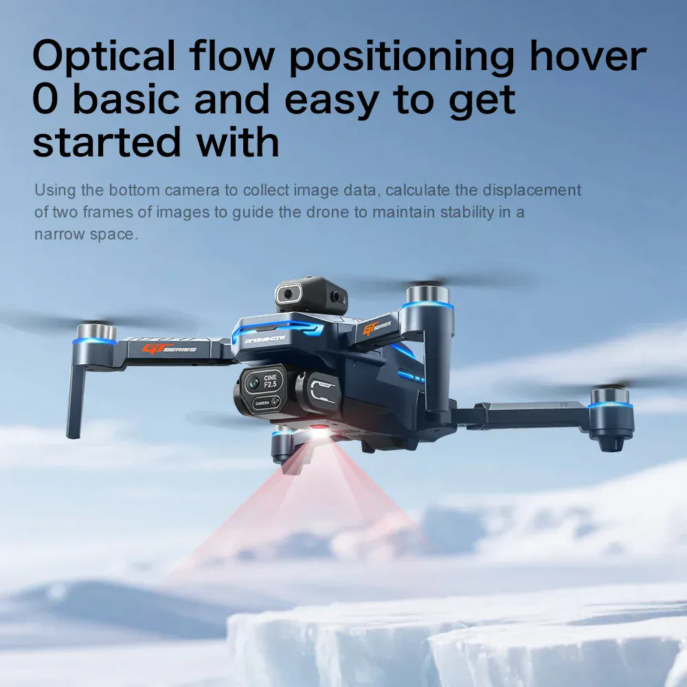 GT8 Brushless Drone 4K/6K/8K Camera - Obstacle Avoidance & Screen Controller GT8 Drone 6K /8K HD Camera Obstacle Avoidance Aerial Photography Brushless Drone with Screen Foldable RC Drone four-axis Drone