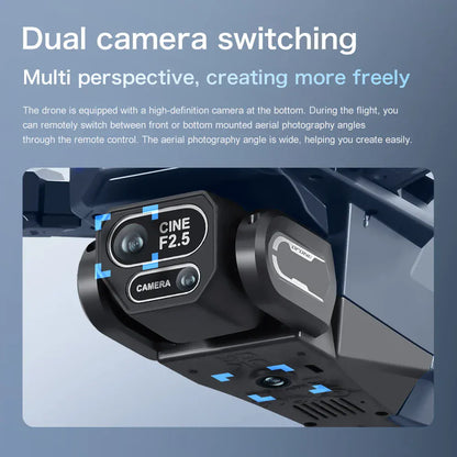 GT8 Brushless Drone 4K/6K/8K Camera - Obstacle Avoidance & Screen Controller GT8 Drone 6K /8K HD Camera Obstacle Avoidance Aerial Photography Brushless Drone with Screen Foldable RC Drone four-axis Drone