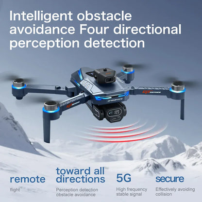 GT8 Brushless Drone 4K/6K/8K Camera - Obstacle Avoidance & Screen Controller GT8 Drone 6K /8K HD Camera Obstacle Avoidance Aerial Photography Brushless Drone with Screen Foldable RC Drone four-axis Drone