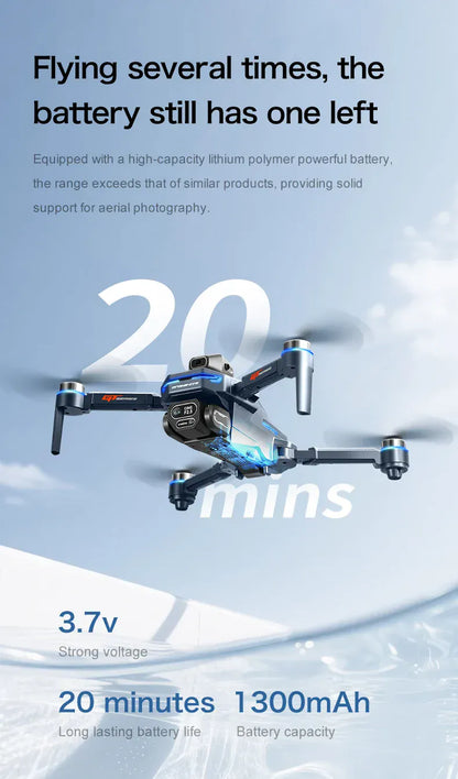 GT8 Drone 8K with Built-In Screen - Brushless Motor & LED Lights GT8 Drone with Screen 8K HD Camera WIFI Brushless Aerial photography quadcopter battery power display colourful lights RC dron