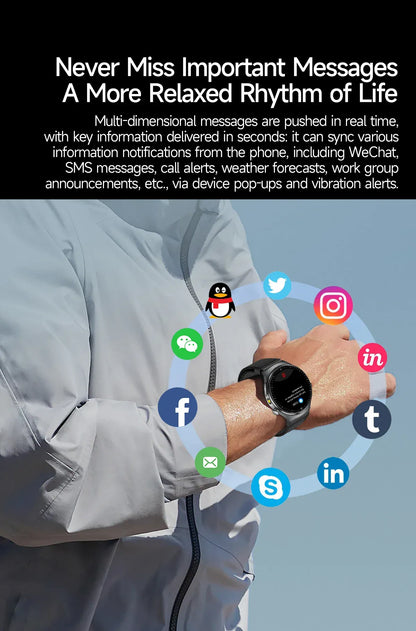 GUHUAVMI ECG Smart Watch – Blood Lipids, Uric Acid & Body Analysis | Wahooly GUHUAVMI ECG Health Smart Watch – Blood Lipids, Uric Acid & Body Analysis