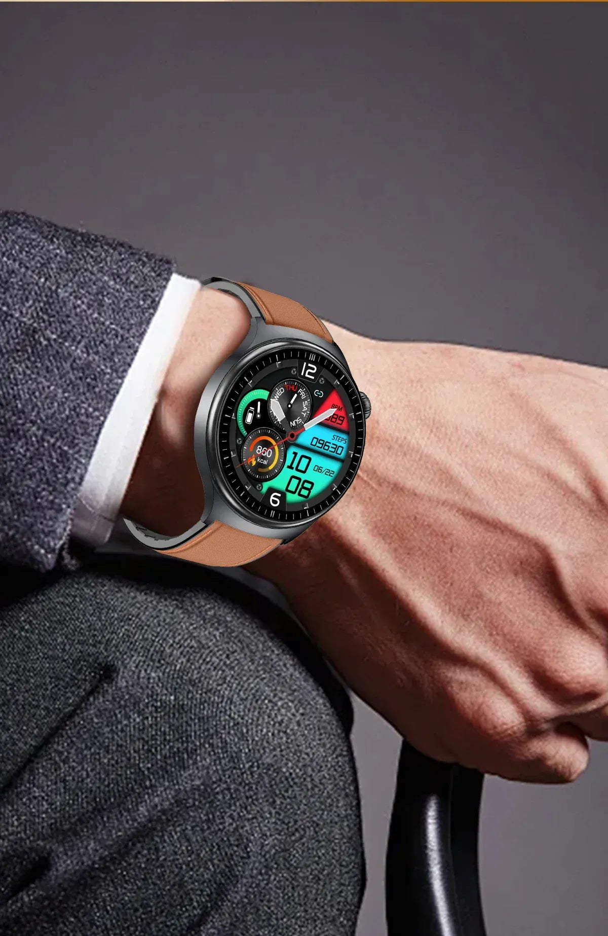 GUHUAVMI ECG Smart Watch – Blood Lipids, Uric Acid & Body Analysis | Wahooly GUHUAVMI ECG Health Smart Watch – Blood Lipids, Uric Acid & Body Analysis