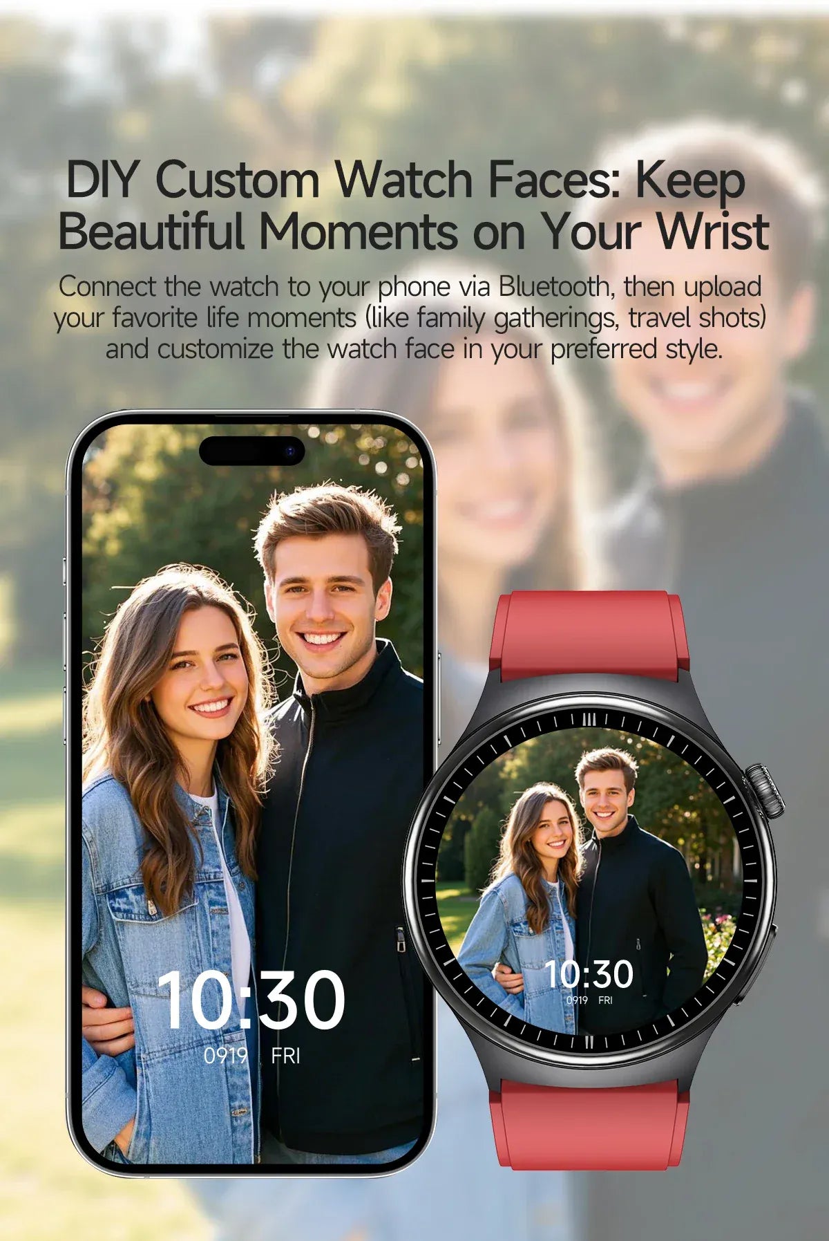 GUHUAVMI ECG Smart Watch – Blood Lipids, Uric Acid & Body Analysis | Wahooly GUHUAVMI ECG Health Smart Watch – Blood Lipids, Uric Acid & Body Analysis