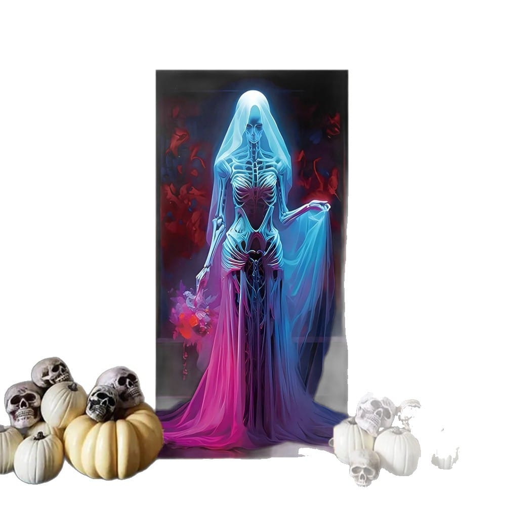 Halloween Door Cover Hanging Decoration | Spooky Background Cloth 180x90cm (71” x 35”) Halloween Door Cover Hanging Decoration – Spooky Background Cloth | 180x90cm (71” x 35”)