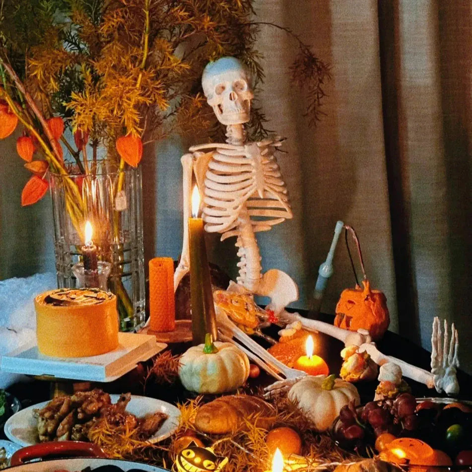 Halloween Luminous Hanging Skeleton Decoration  Party Yard Garden Decoration Glow Fake Skull Scary House Scary Pendant Props Halloween Luminous Hanging Skeleton Decoration  Party Yard Garden Decoration Glow Fake Skull Scary House Scary Pendant Props