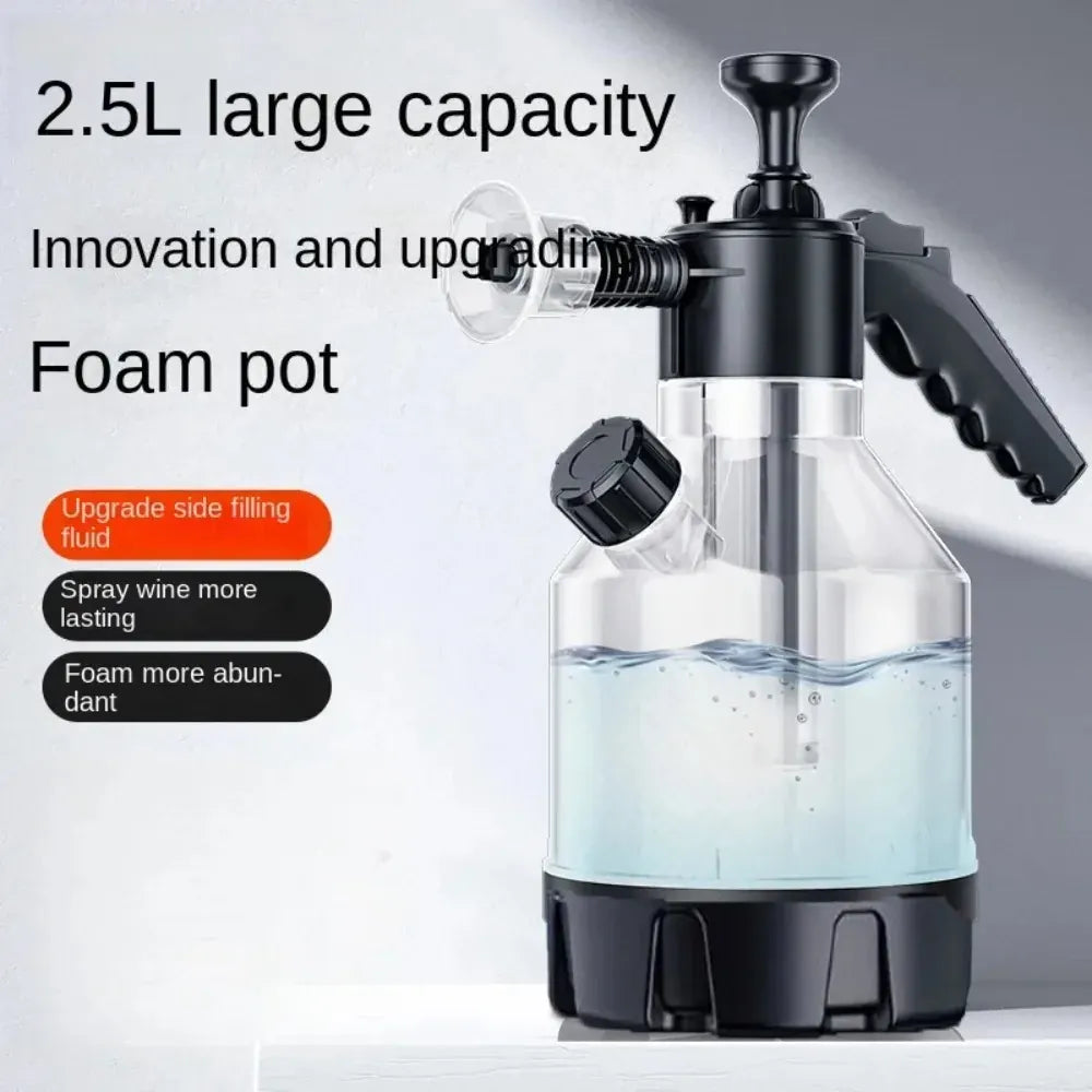 Hand Pump Foam Sprayer with 3 Types of Nozzle Hand Pneumatic Foam Cannon Snow Foam Car Wash Spray Bottle Car Window Cleaning Hand Pump Foam Sprayer with 3 Types of Nozzle Hand Pneumatic Foam Cannon Snow Foam Car Wash Spray Bottle Car Window Cleaning