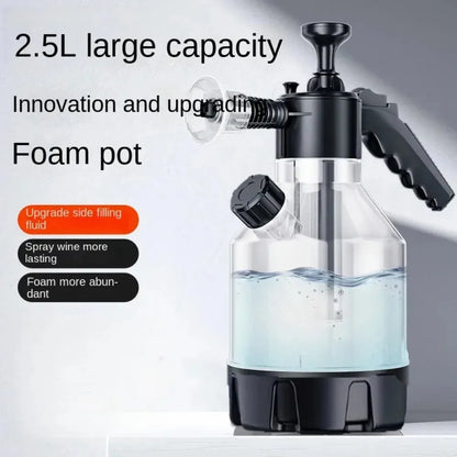 Hand Pump Foam Sprayer with 3 Types of Nozzle Hand Pneumatic Foam Cannon Snow Foam Car Wash Spray Bottle Car Window Cleaning Hand Pump Foam Sprayer with 3 Types of Nozzle Hand Pneumatic Foam Cannon Snow Foam Car Wash Spray Bottle Car Window Cleaning