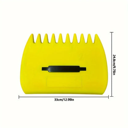 Handheld Garden Rake for Yard, Lawn & Indoor Use | Wahooly Handheld Garden Rake — Lightweight Debris & Leaf Rake for Yard, Lawn, Indoor & Outdoor Use